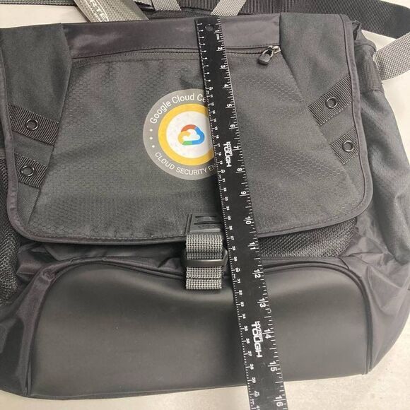 VERTEX 5382 Condor Messenger Bag 18.5X4X12 Black‎ - Picture 6 of 10